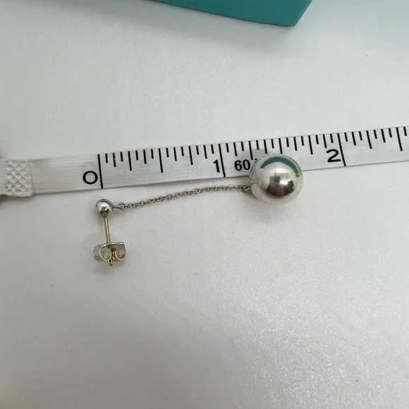 Tiffany & Co. Hardwear Ball Drop Earrings Sterling Silver - Picture 6 of 7